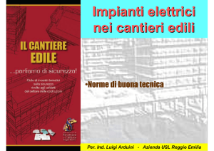 Impianti elettrici nei cantieri edili