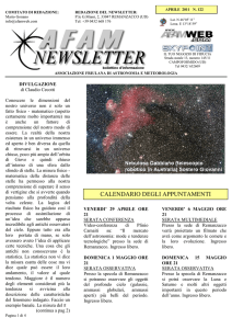 n.122 - Associazione Friulana di Astronomia e Meteorologia