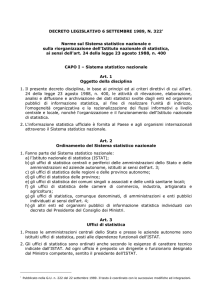 DECRETO LEGISLATIVO 6 SETTEMBRE 1989, N. 322