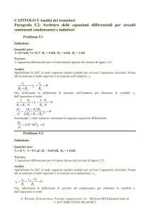 Analisi dei transitori