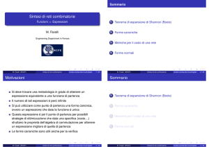 Sintesi di reti combinatorie