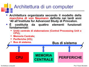 Architettura di un computer