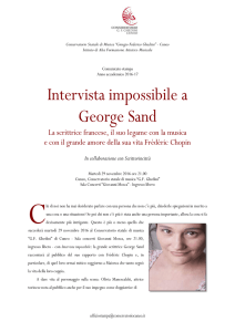 Intervista impossibile a George Sand