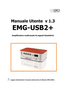 EMG-USB2+ [ITA] - OT Bioelettronica