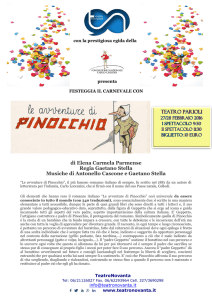 Informativa Pinocchio Carnevale