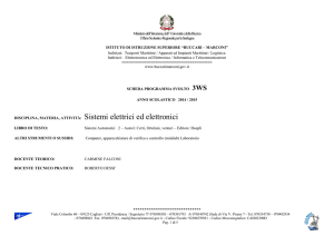 Sistemi Automatici - 3Ws - Buccari