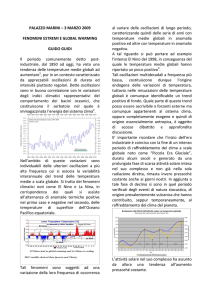 Relazione - Climatemonitor
