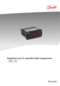 Regolatore per il controllo della temperatura - EKC - gev