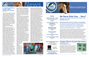 Newsletter - Select Breeders Services