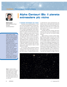 Alpha Centauri Bb: il pianeta extrasolare più vicino