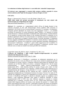 La traduzione in italiano degli abstract è a cura della dott. Antonella