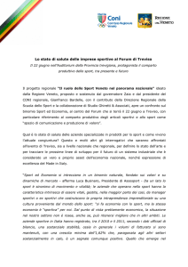 Intervista a Luca Businaro presidente Assosport