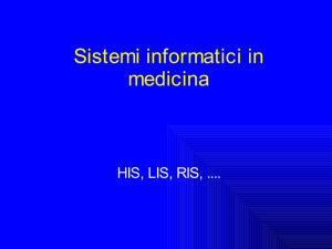 Sistemi informatici in medicina