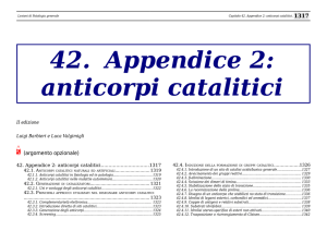 42. Appendice 2: anticorpi catalitici