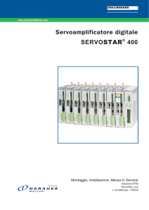 Servoamplificatore digitale SERVOSTAR 400