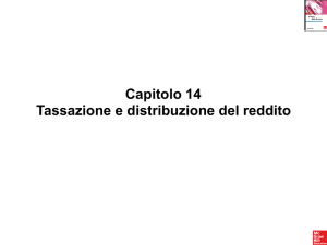 14 — Tassazione e distribuzione del reddito