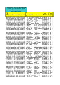 graduatoria def media 3 fascia - Istituto Comprensivo Petrarca