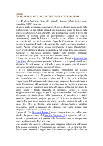 Il n. 45 della Institutio Generalis Missalis Romani (editio typica tertia