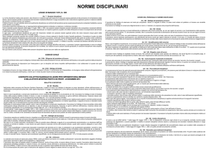 norme disciplinari - Confcommercio Milano