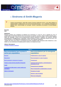 Smith-Magenis, Sindrome di