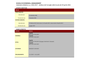 Calendario didattico 2016-17 definitiva