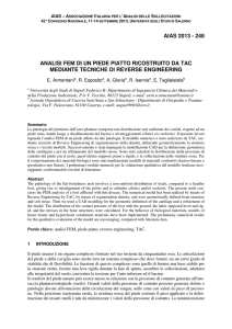 aias 2013 - 248 analisi fem di un piede piatto ricostruito da tac