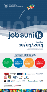Programma Job@UNITS 2014