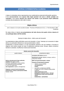 ATIPIA E STEREOTIPIA CLINICA Atipia clinica