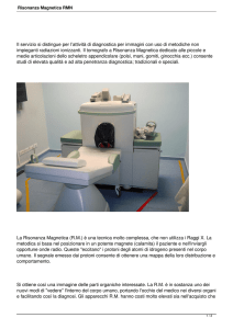 Risonanza Magnetica RMN - centro fisioterapico milanese