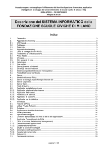 Allegato A: Descrizione situazione attuale