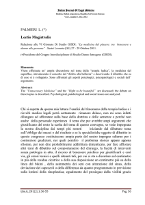 Lectio Magistralis - Italian Journal of Legal Medicine