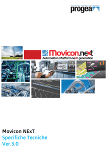 Movicon NExT Specifiche Tecniche Ver.3.0