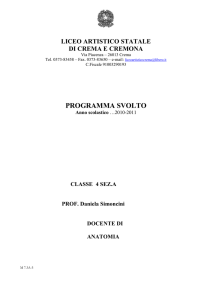 4A ANATOMIA SIMONCINI.rtf - Liceo Artistico "Bruno Munari"