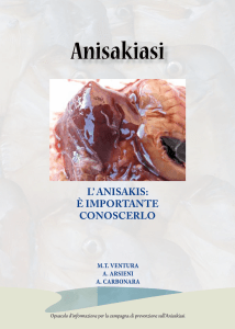 Opuscolo Anisakis