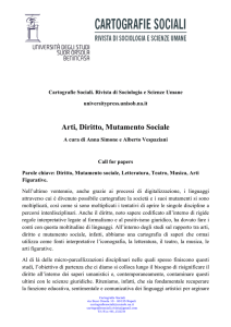 Arti, Diritto, Mutamento Sociale - Italian Society for Law and Literature