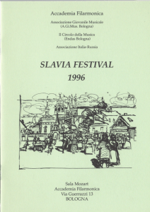 Slavia festival 1996