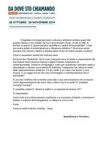 Presentazione e programma