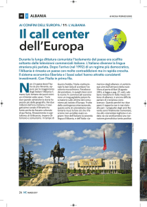 Il call center dell`Europa - Osservatorio Balcani e Caucaso
