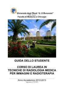 guida dello studente corso di laurea in tecniche di radiologia medica