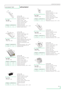 accessori led alimentatori