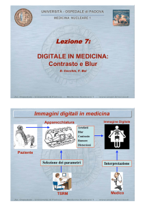 Concetti sul Contrasto e sul Blur nelle immagini digitali