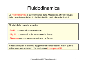 Fluidodinamica - I blog di Unica