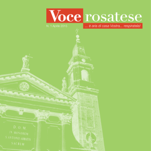 Aprile 2015 - Voce Rosatese