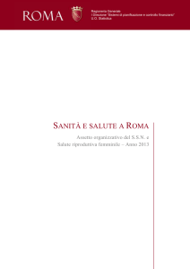 sanità - Roma Capitale