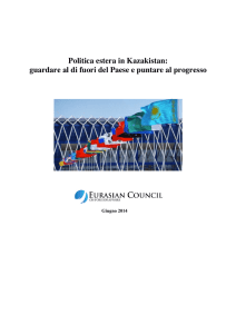 Politica estera in Kazakistan