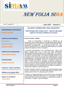 NEW FOLIA SIMA n. 2_2017 - Società Italiana di Medicina dell
