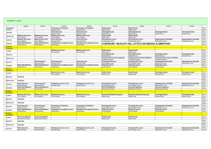 CALENDARI LEZIONI A OTTOBRE 2013 2° corso TPALL