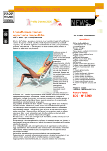 Chirurgia vene - Profilo Donna Magazine