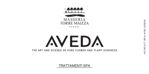 trattamenti spa - Masseria Torre Maizza