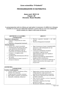 programmazione 3F - Liceo scientifico Gobetti Torino